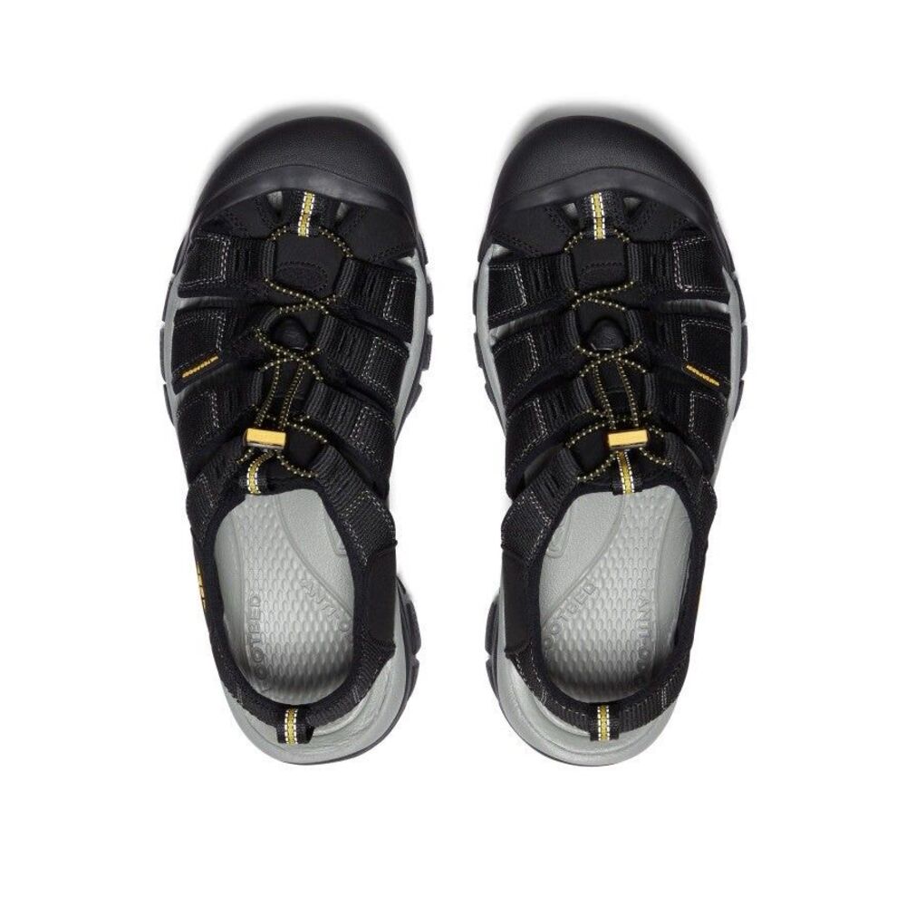 New Keen Men Newport H2 Sandal Black 9.5 Water Hiking Boating Arch Support Comfy - Picture 5 of 16